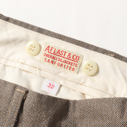 杢ツイル ワークパンツ