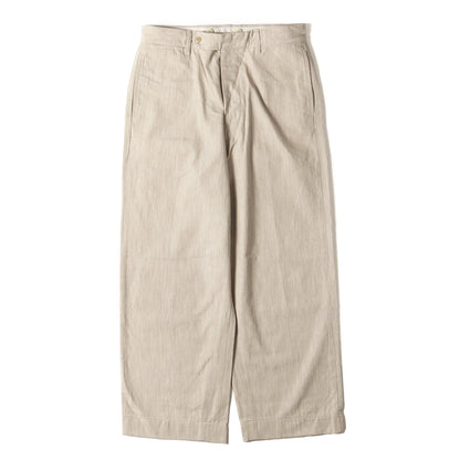 コバート ストライプ ワークパンツ