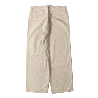 コバート ストライプ ワークパンツ