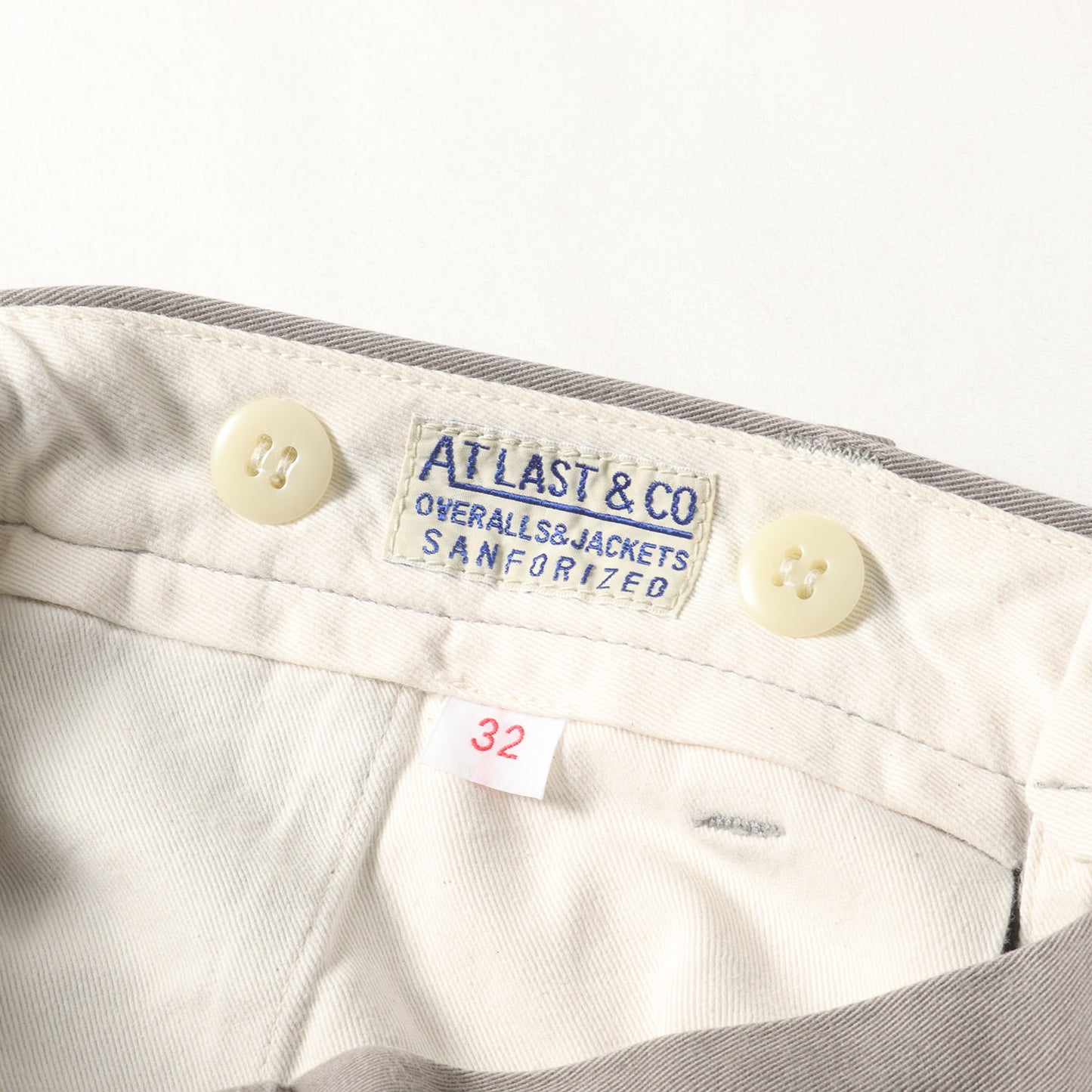 コットンツイル ワーク チノパンツ