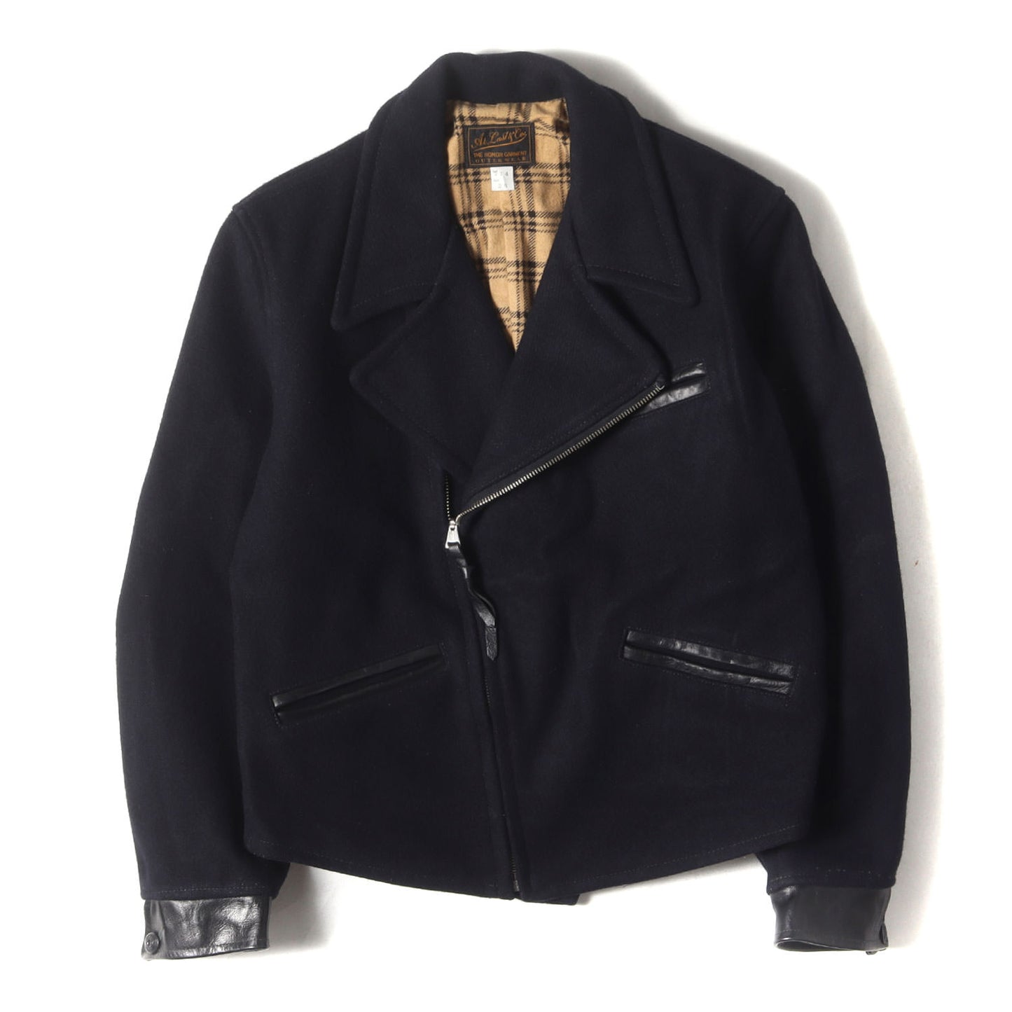 Lot.714 メルトンウール ライダースジャケット(MELTON RIDERS JACKET)