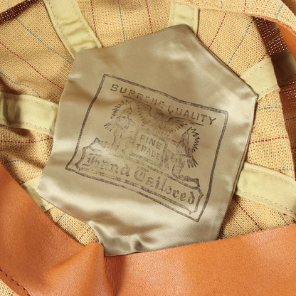 TIMEWORN CLOTHING ストライプ リネン ニュースペーパーボーイ キャスケット