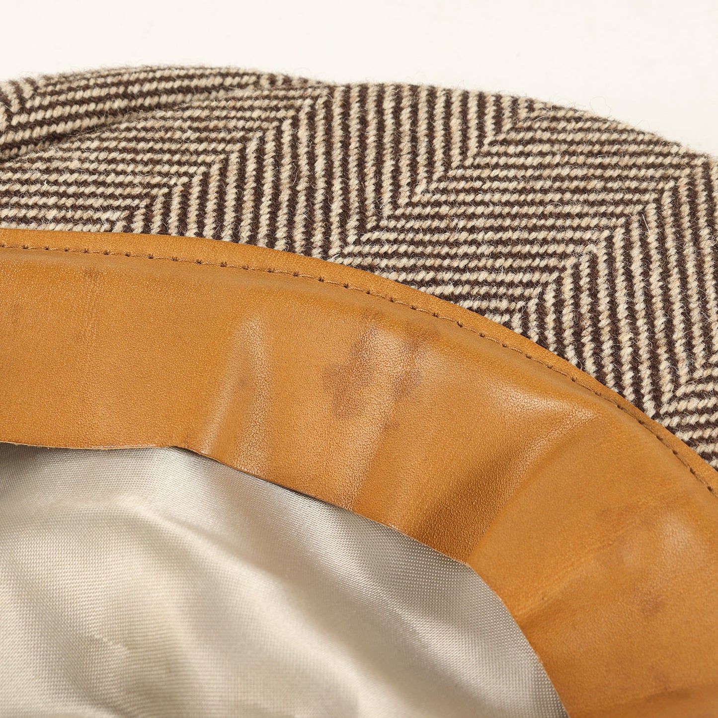 TIMEWORN CLOTHING ヘリンボーンウール ハンチング キャップ