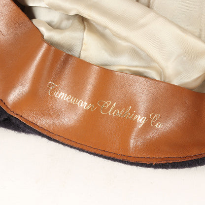 TIMEWORN CLOTHING メルトンウール ニュースペーパーボーイ キャスケット