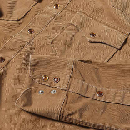 24AW コーデュロイ ウエスタンシャツ