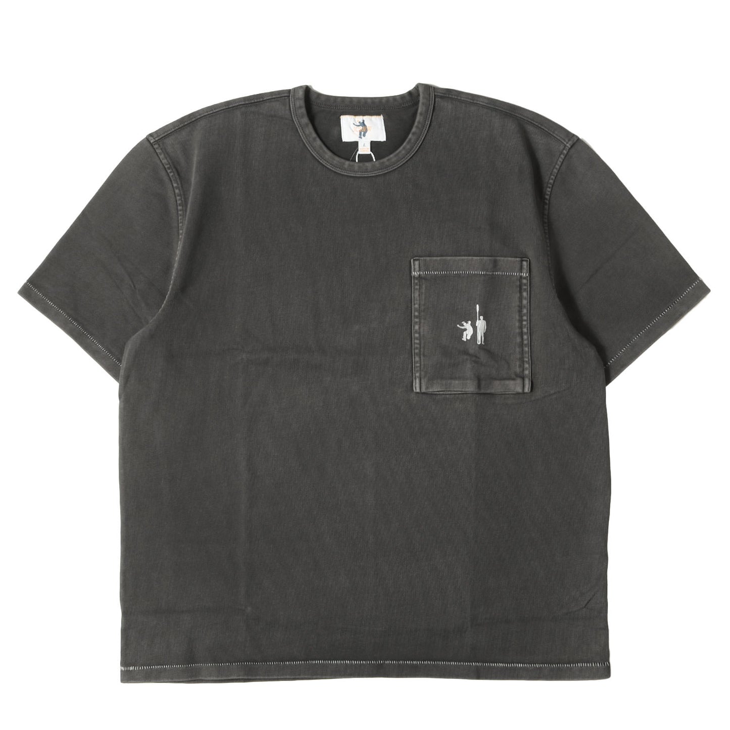 23AW ×J.CREW ラグビージャージー ポケット Tシャツ(RUGBY JERSEY SS PKT TEE)