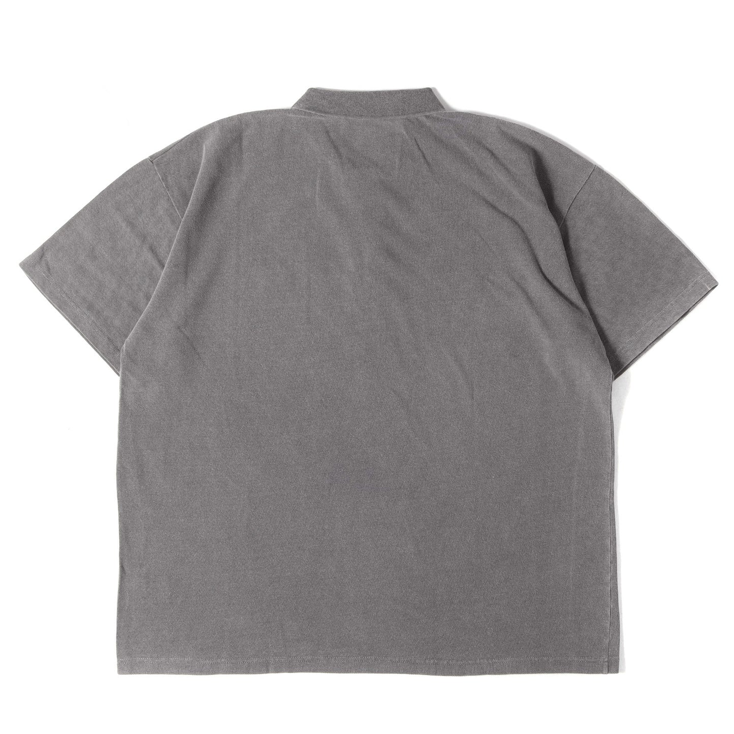 24SS ピグメントダイ加工 鹿の子 ポロシャツ(CLUB POLO SS PIGMENT DYE)