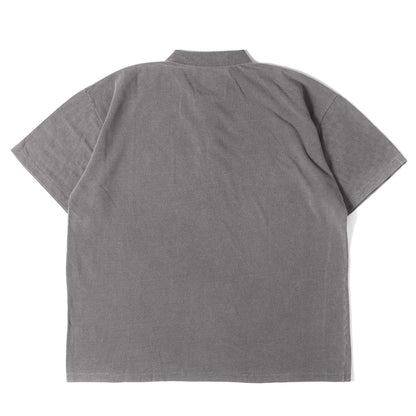 24SS ピグメントダイ加工 鹿の子 ポロシャツ(CLUB POLO SS PIGMENT DYE)
