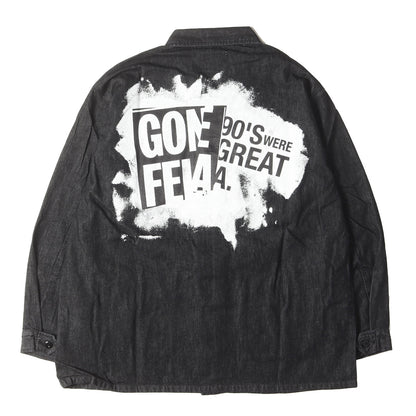 23SS デニム ミリタリー シャツジャケット(JMOD / LS / COTTON. DENIM. PASTHG)