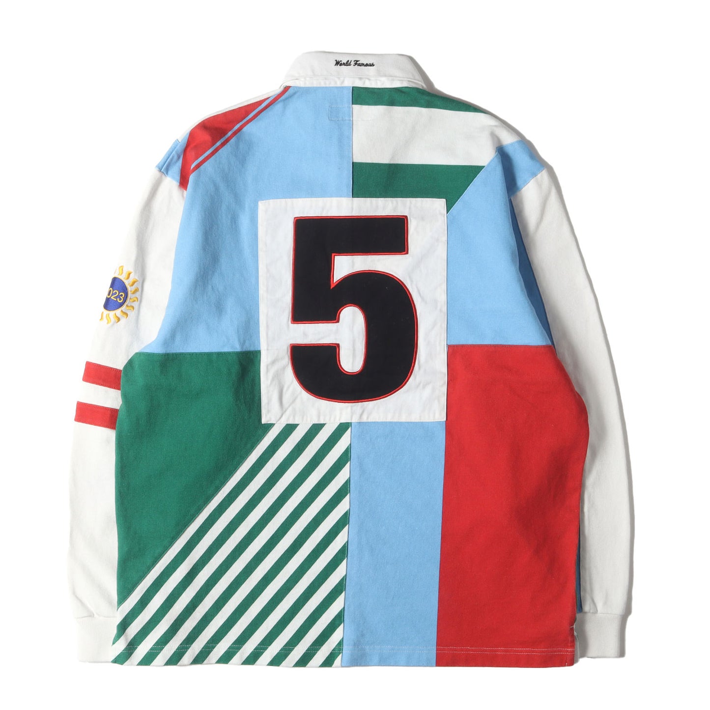 23AW ローズパッチ マルチデザイン ラガーシャツ(Rose Rugby)