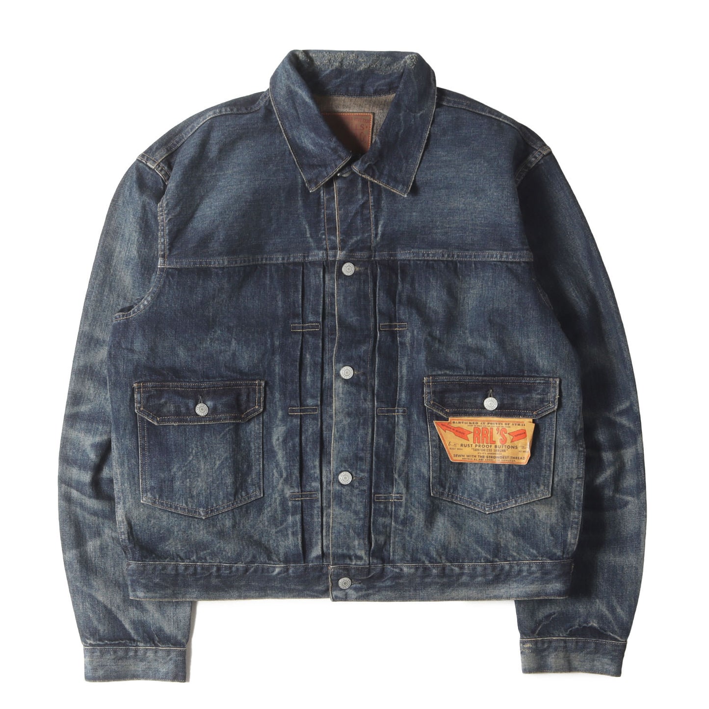 25AW TYPE2 / 2nd ヴィンテージ加工 デニムジャケット (TYPE 2 JKT UNLINED TRUCKER JACKET)