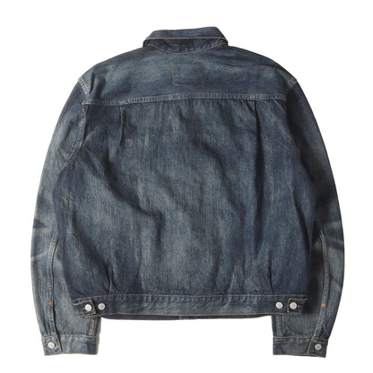 25AW TYPE2 / 2nd ヴィンテージ加工 デニムジャケット (TYPE 2 JKT UNLINED TRUCKER JACKET)