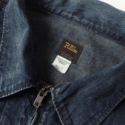 25SS ヴィンテージ加工 ワーク デニムジャケット (Leyton INDIGO DENIM JACKET)
