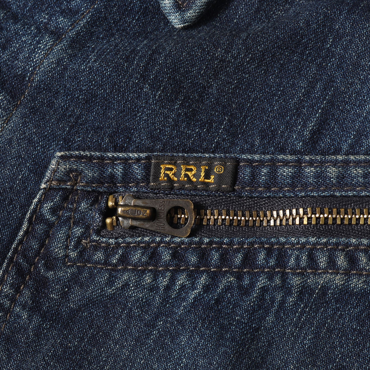 25SS ヴィンテージ加工 ワーク デニムジャケット (Leyton INDIGO DENIM JACKET)