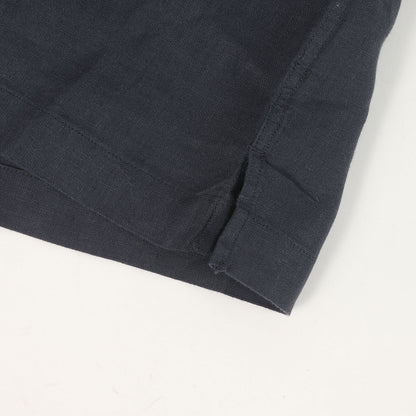 23SS ×BAIRD McNUTT アイリッシュリネン オープンカラー 半袖 ボタンシャツ