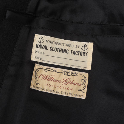 [WILLIAM GIBSON] U.S.NAVY 10ボタン メルトン Pコート