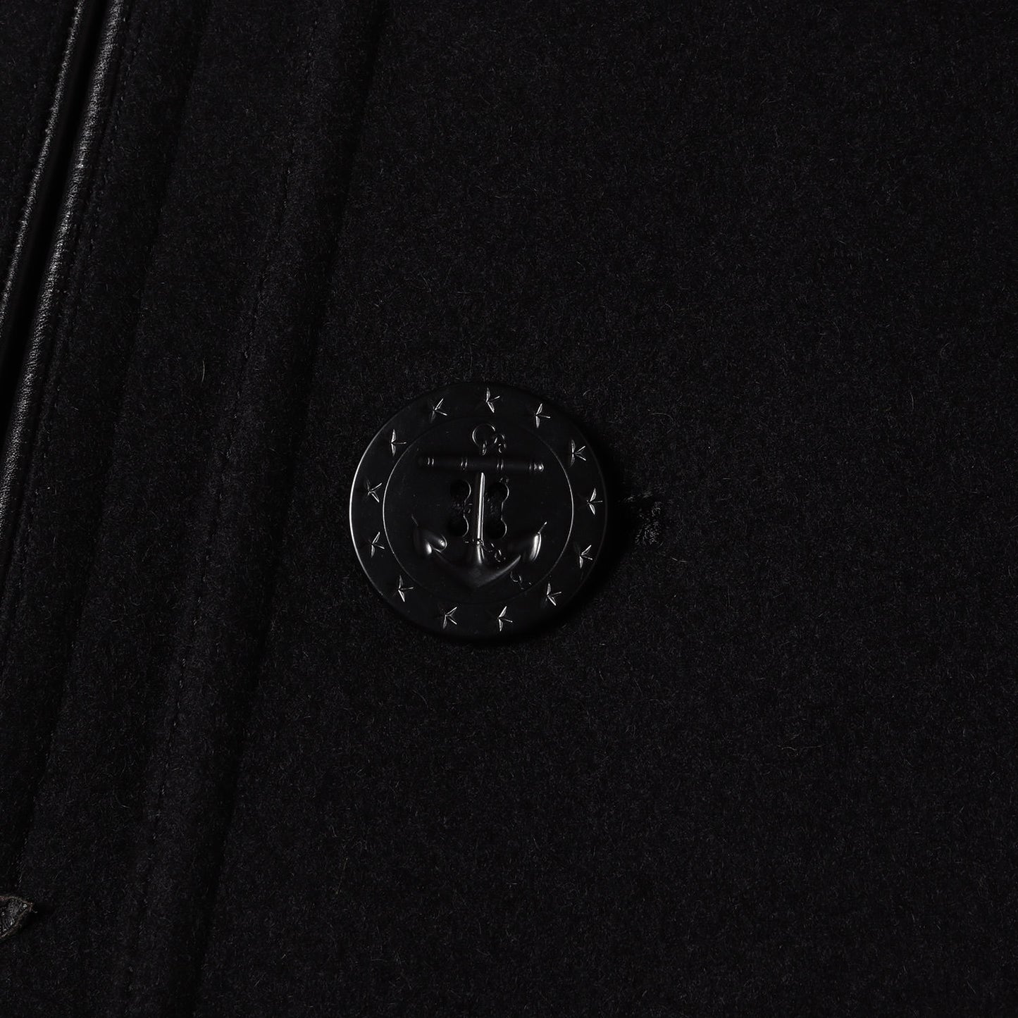 [WILLIAM GIBSON] U.S.NAVY 10ボタン メルトン Pコート