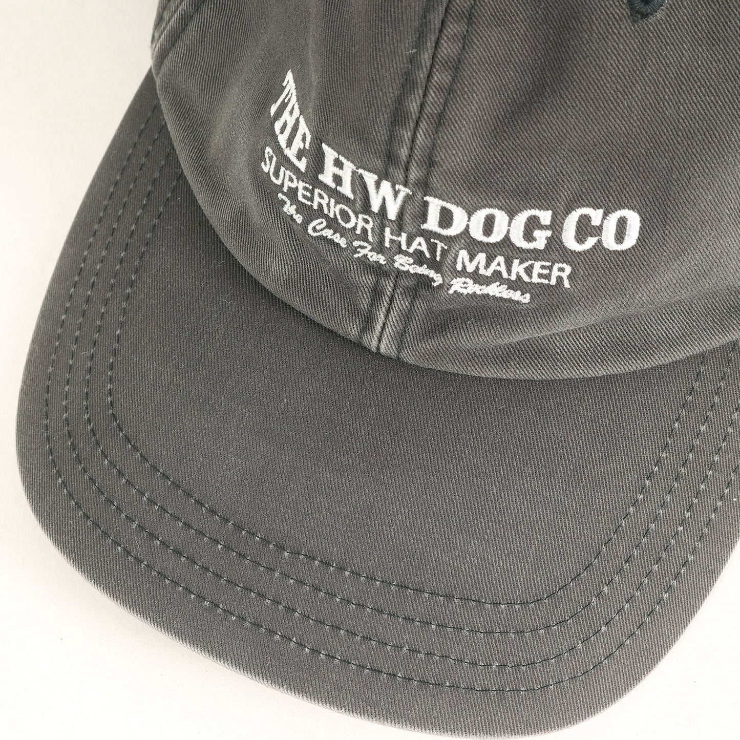 24AW ボールバイオ加工 ツイル 6パネルキャップ(BIO PROCESSED SHALLOW CAP)