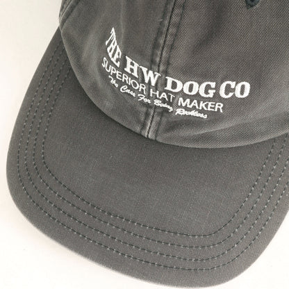 24AW ボールバイオ加工 ツイル 6パネルキャップ(BIO PROCESSED SHALLOW CAP)