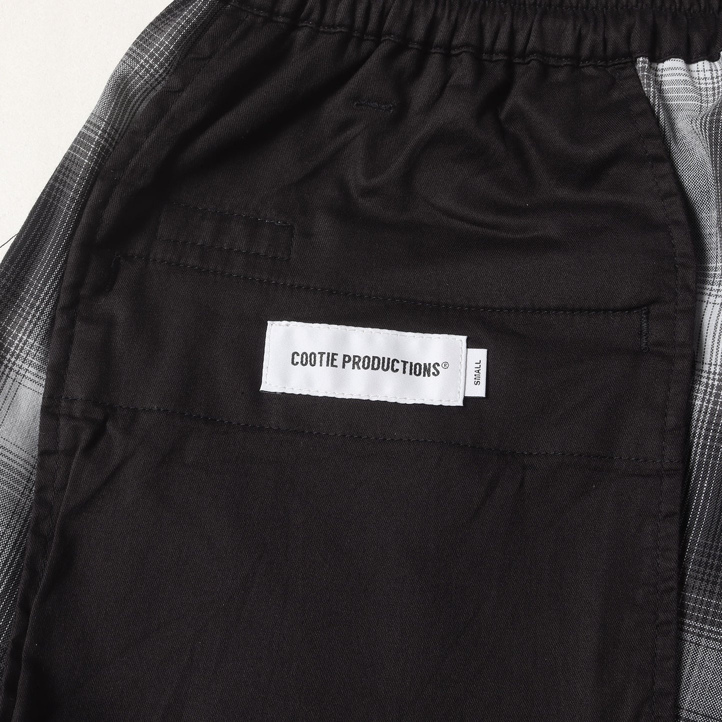 24AW オンブレチェック 2タック イージーパンツ(T/W 2 Tuck Easy Pants)