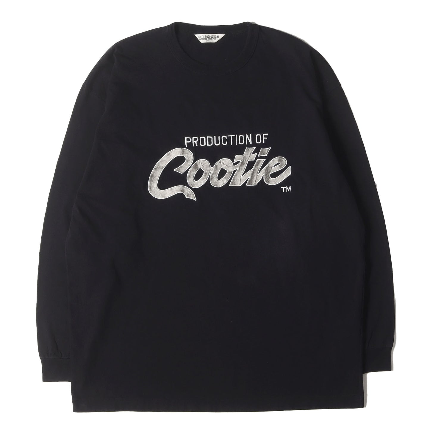 23SS ブランドロゴ刺繍 オーバーサイズ ロングスリーブ Tシャツ(Embroidery Oversized L/S Tee)