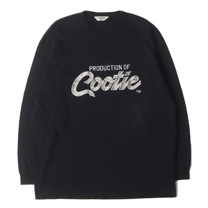 23SS ブランドロゴ刺繍 オーバーサイズ ロングスリーブ Tシャツ(Embroidery Oversized L/S Tee)