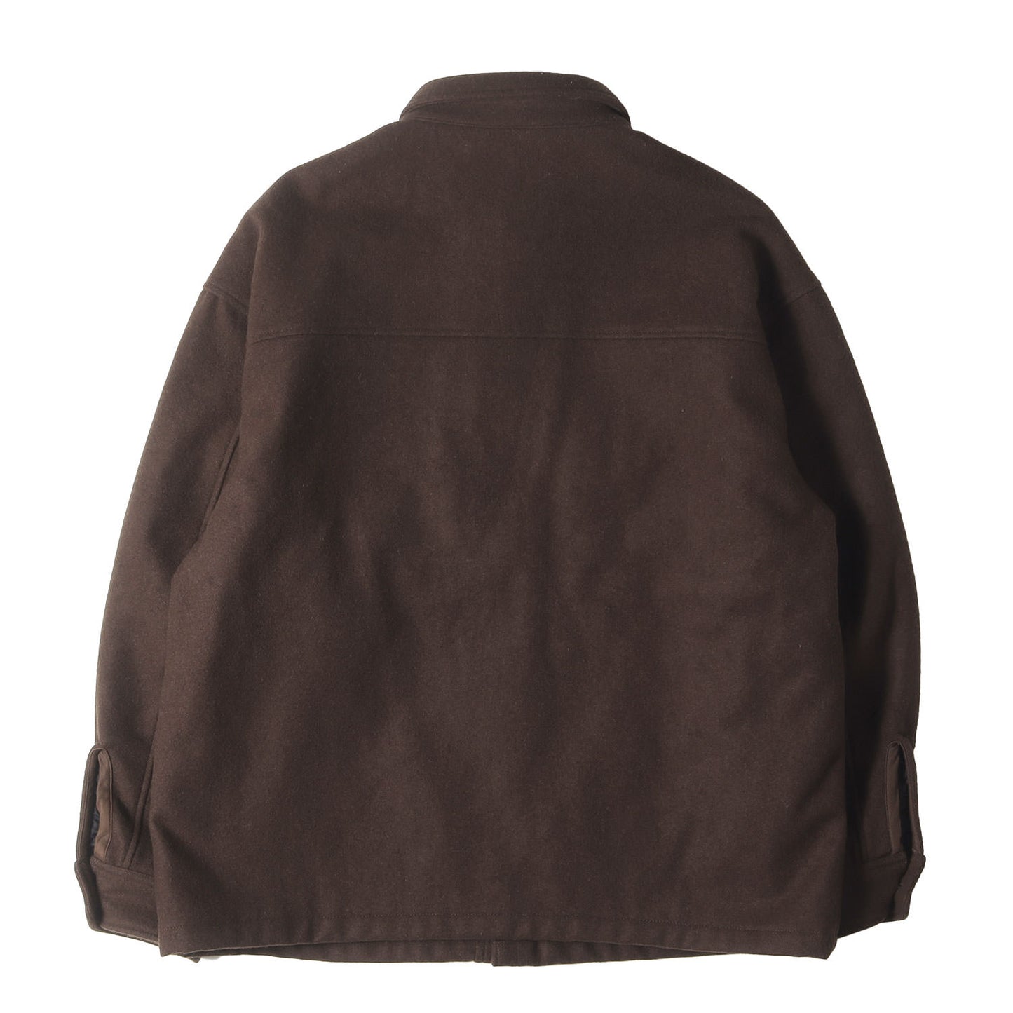 22AW 裏地キルティング メルトン CPOジャケット(CA/W Melton CPO Jacket)