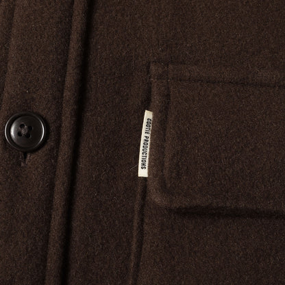 22AW 裏地キルティング メルトン CPOジャケット(CA/W Melton CPO Jacket)