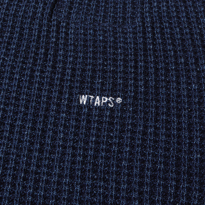 22SS インディゴ ワッフルニット セーター(ALL 02 SWEATER COTTON 04 INDIGO)