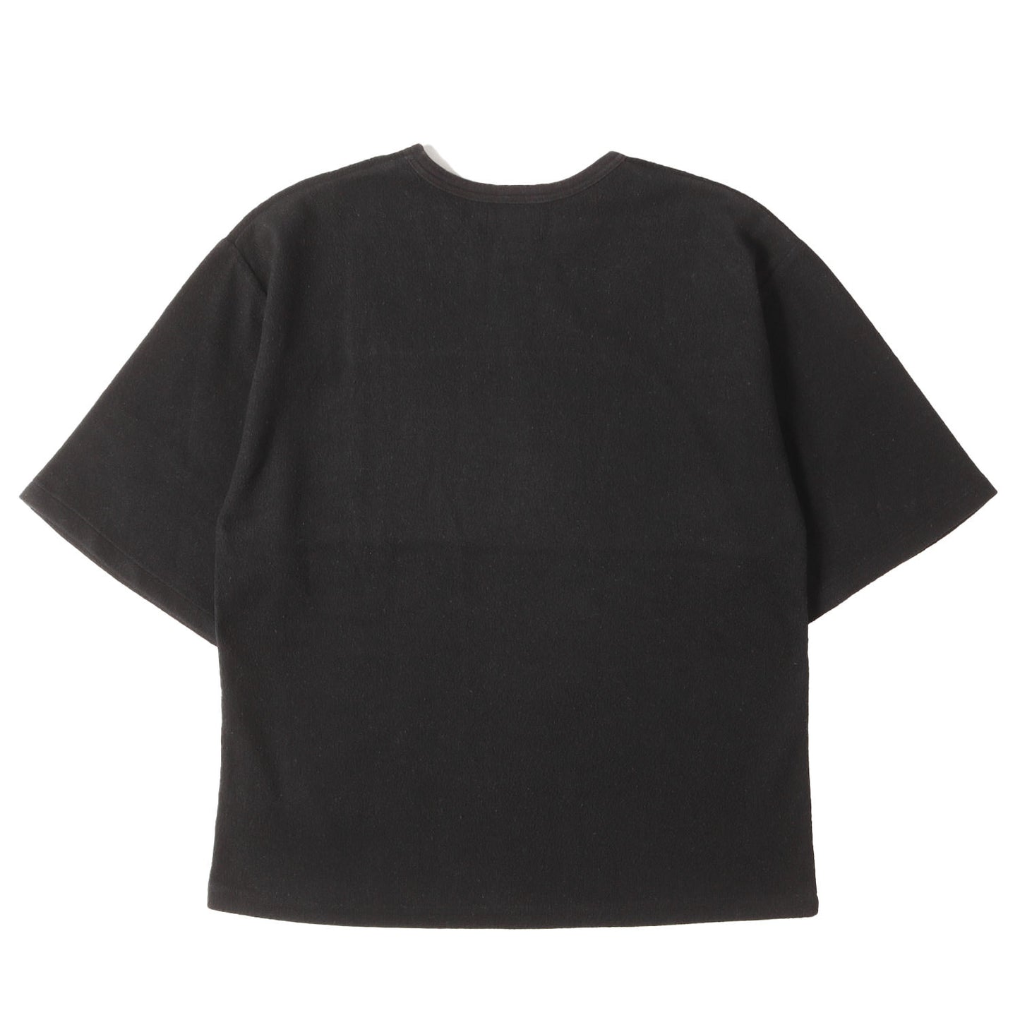 ブランドロゴ刺繍 インサイドアウト Tシャツ