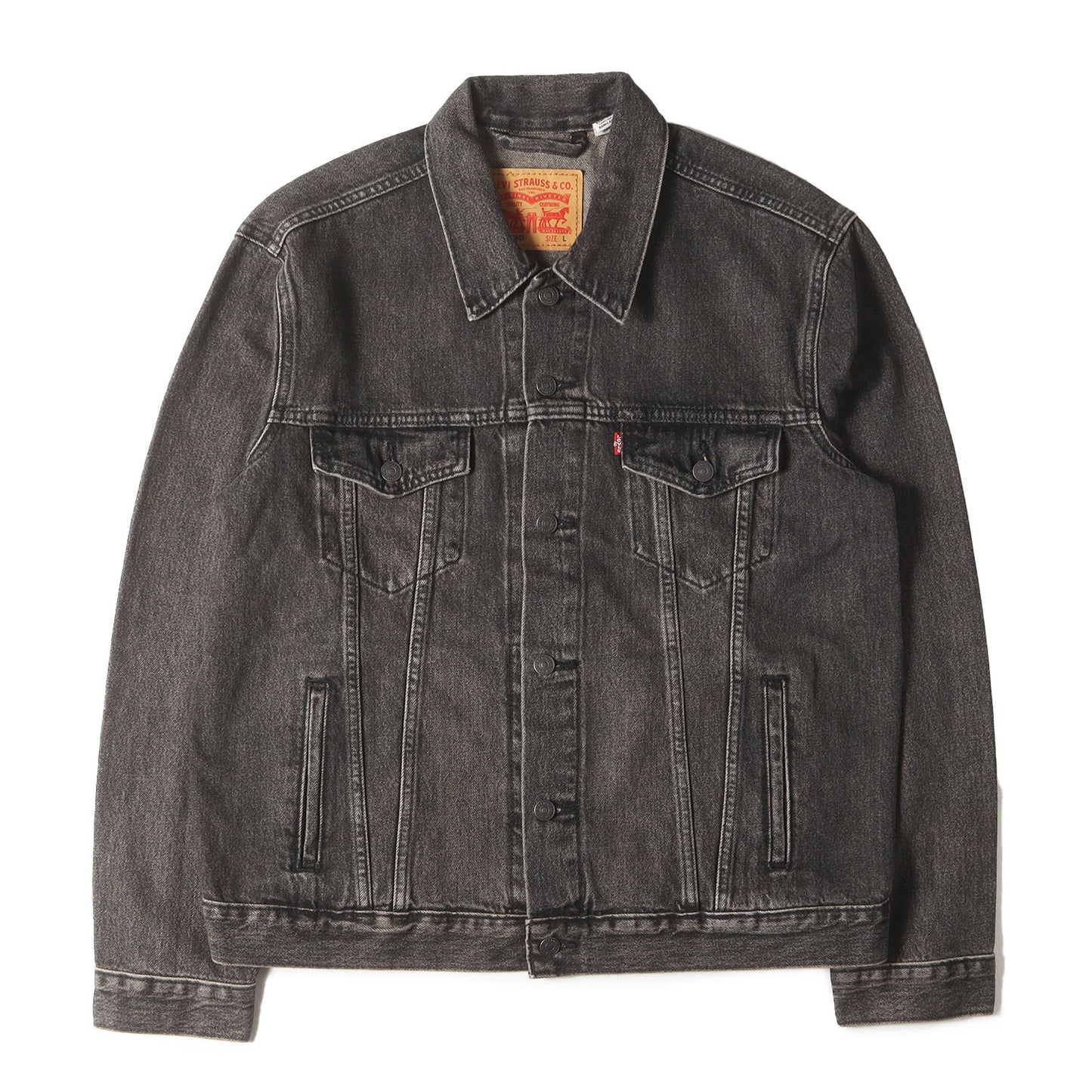 25SS 先染めブラック USED加工 3rd デニムジャケット / TYPE 3 Tracker Jacket 72334-0584