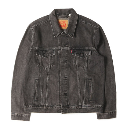 25SS 先染めブラック USED加工 3rd デニムジャケット / TYPE 3 Tracker Jacket 72334-0584