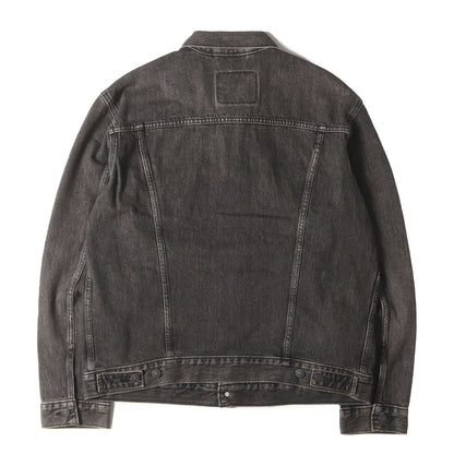 25SS 先染めブラック USED加工 3rd デニムジャケット / TYPE 3 Tracker Jacket 72334-0584
