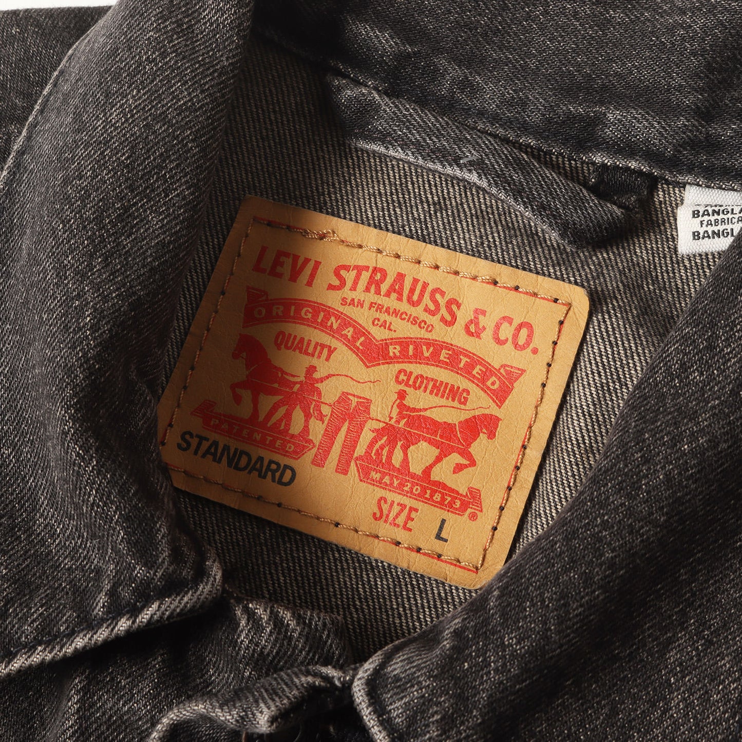 25SS 先染めブラック USED加工 3rd デニムジャケット / TYPE 3 Tracker Jacket 72334-0584