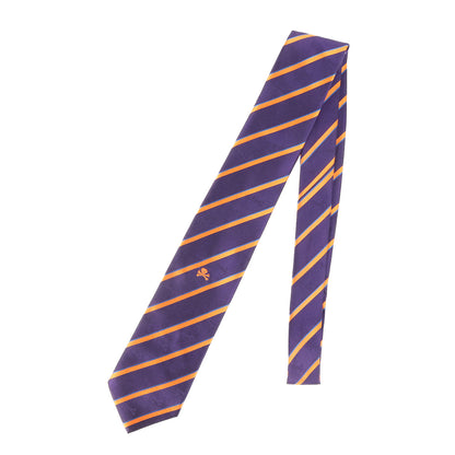 クロスボーン レジメンタル シルク ネクタイ