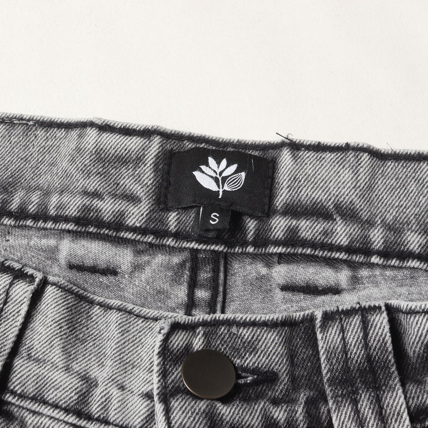 ケミカルウォッシュ ワイド デニムパンツ(OG DENIM PANTS STITCH DISTRESSED)