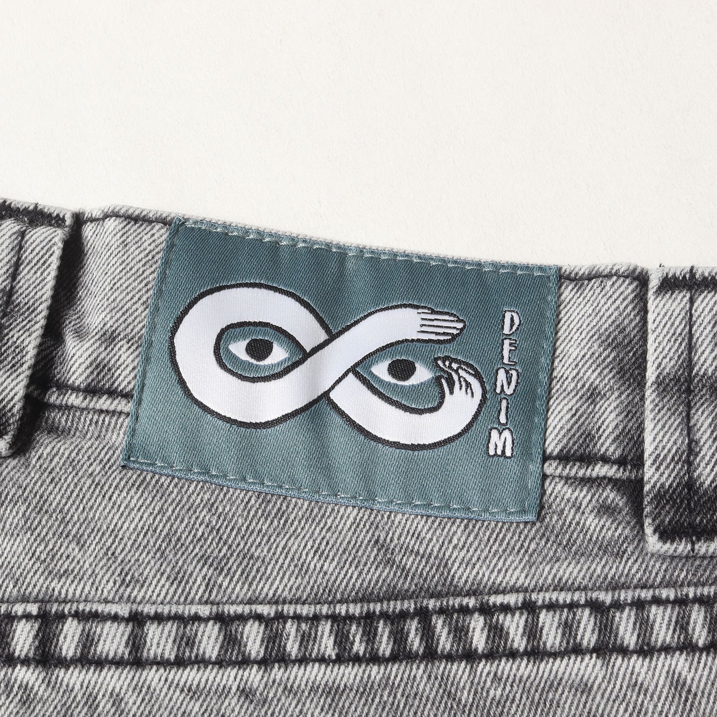 ケミカルウォッシュ ワイド デニムパンツ(OG DENIM PANTS STITCH DISTRESSED)