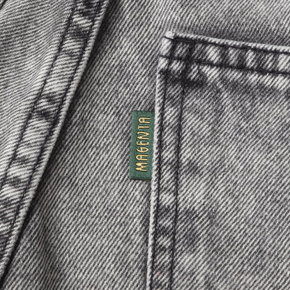 ケミカルウォッシュ ワイド デニムパンツ(OG DENIM PANTS STITCH DISTRESSED)