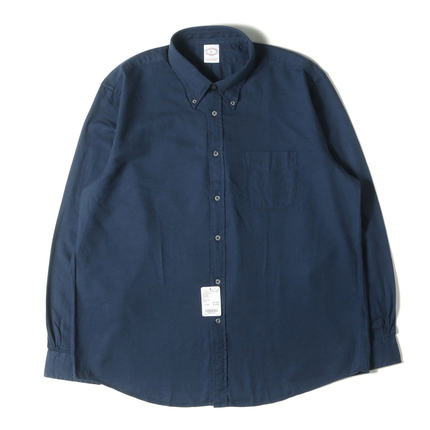 22AW コットン/ウール ツイル ボタンダウンシャツ