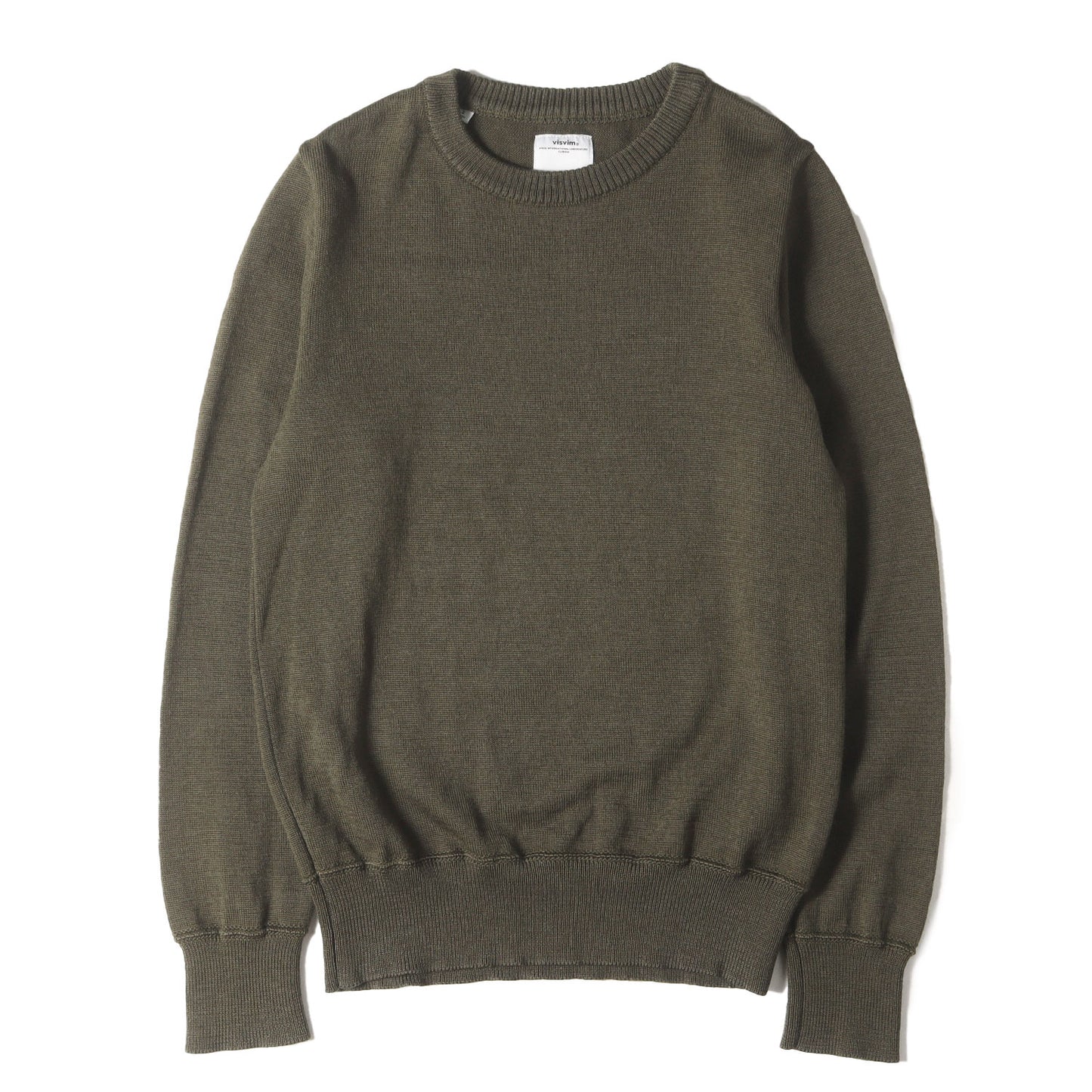 クルーネック ウールニット セーター(Crew Neck Sweater FR)