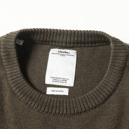 クルーネック ウールニット セーター(Crew Neck Sweater FR)