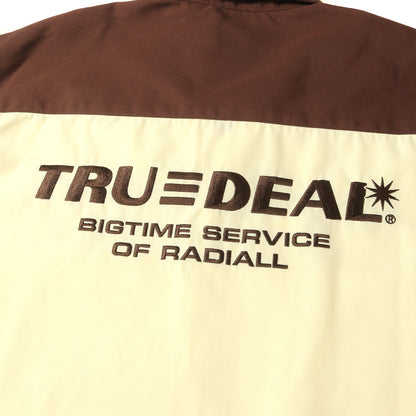 22AW ワッペン付き 2トーン ワークシャツ(TRUE DEAL REGULAR COLLARED SHIRT L/S)