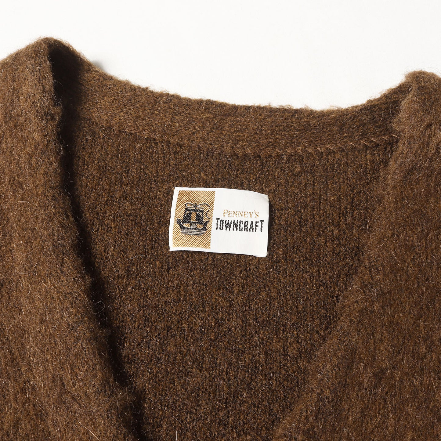 24AW ボーダー モヘヤニット カーディガン(VINTAGE MOHAIR CARDIGAN)