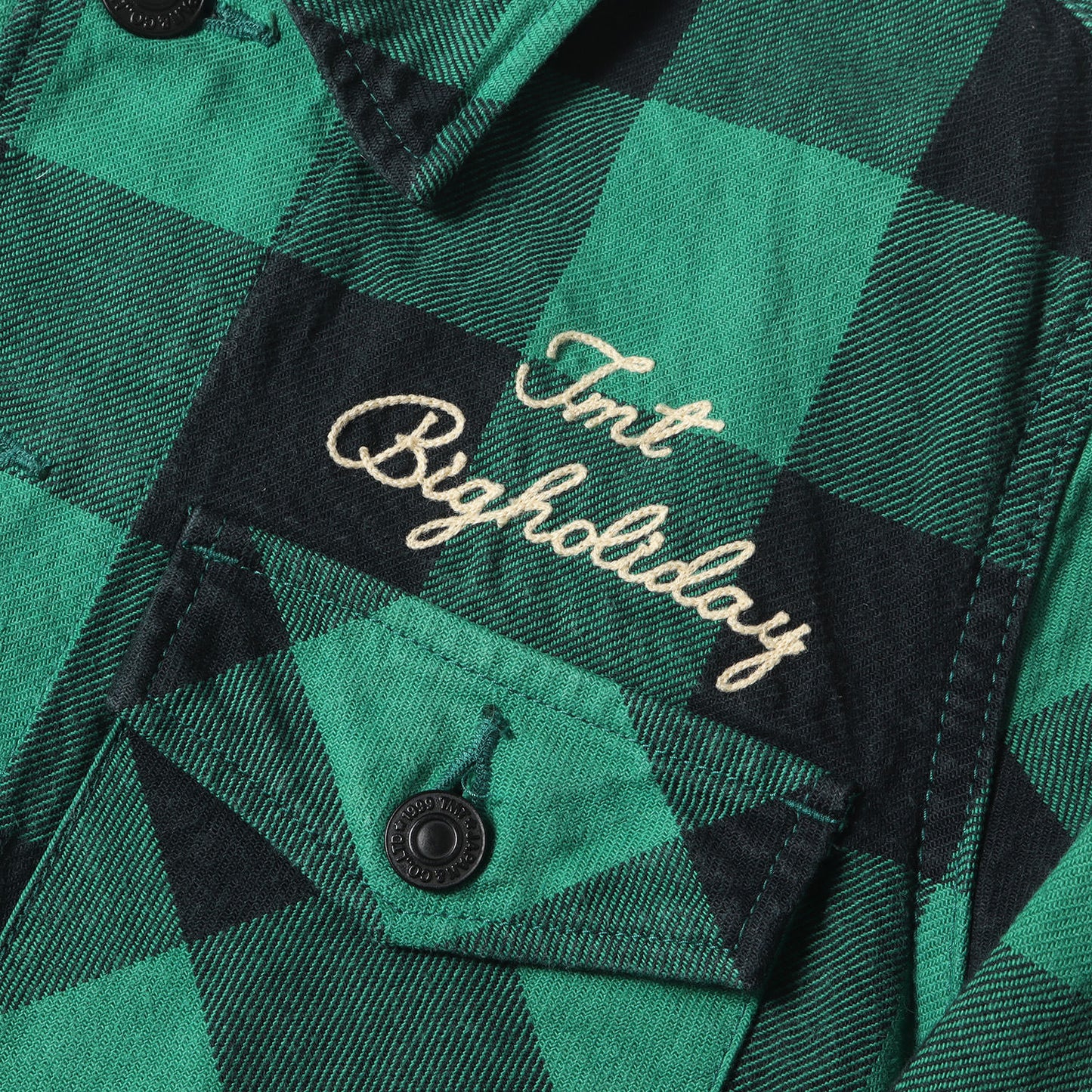 ピースダイ バッファローチェック ネルシャツ(PIECE DYED BUFFALO CHECK SHIRTS)