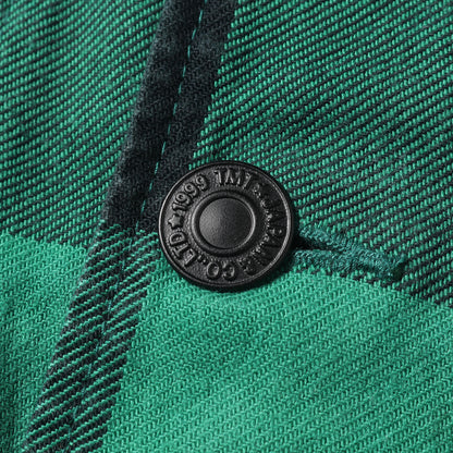 ピースダイ バッファローチェック ネルシャツ(PIECE DYED BUFFALO CHECK SHIRTS)