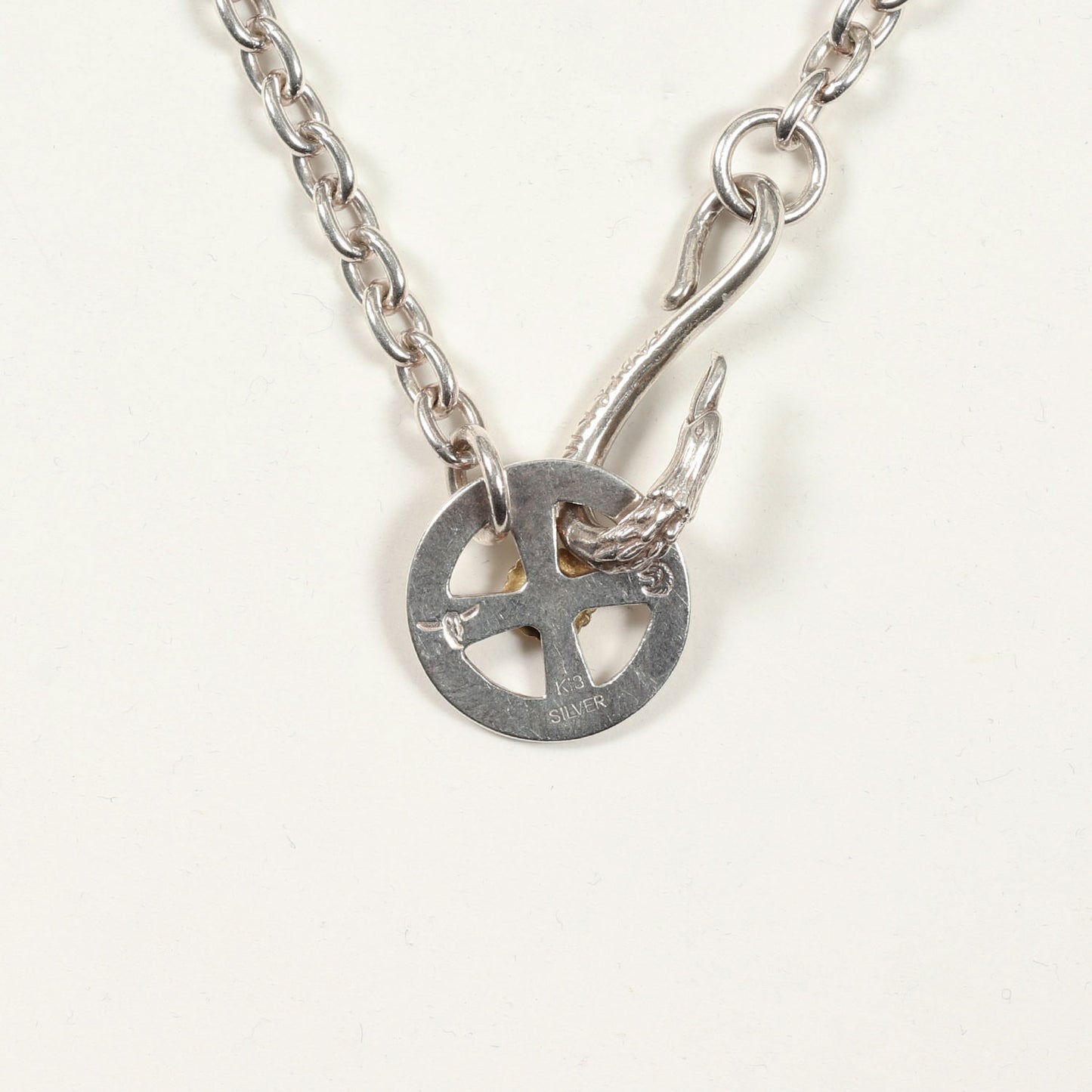 金縄目ターコイズ ネイティブホイール付き イーグルフック 太丸チェーン