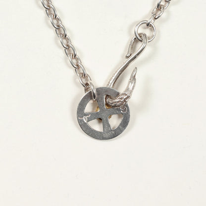 金縄目ターコイズ ネイティブホイール付き イーグルフック 太丸チェーン