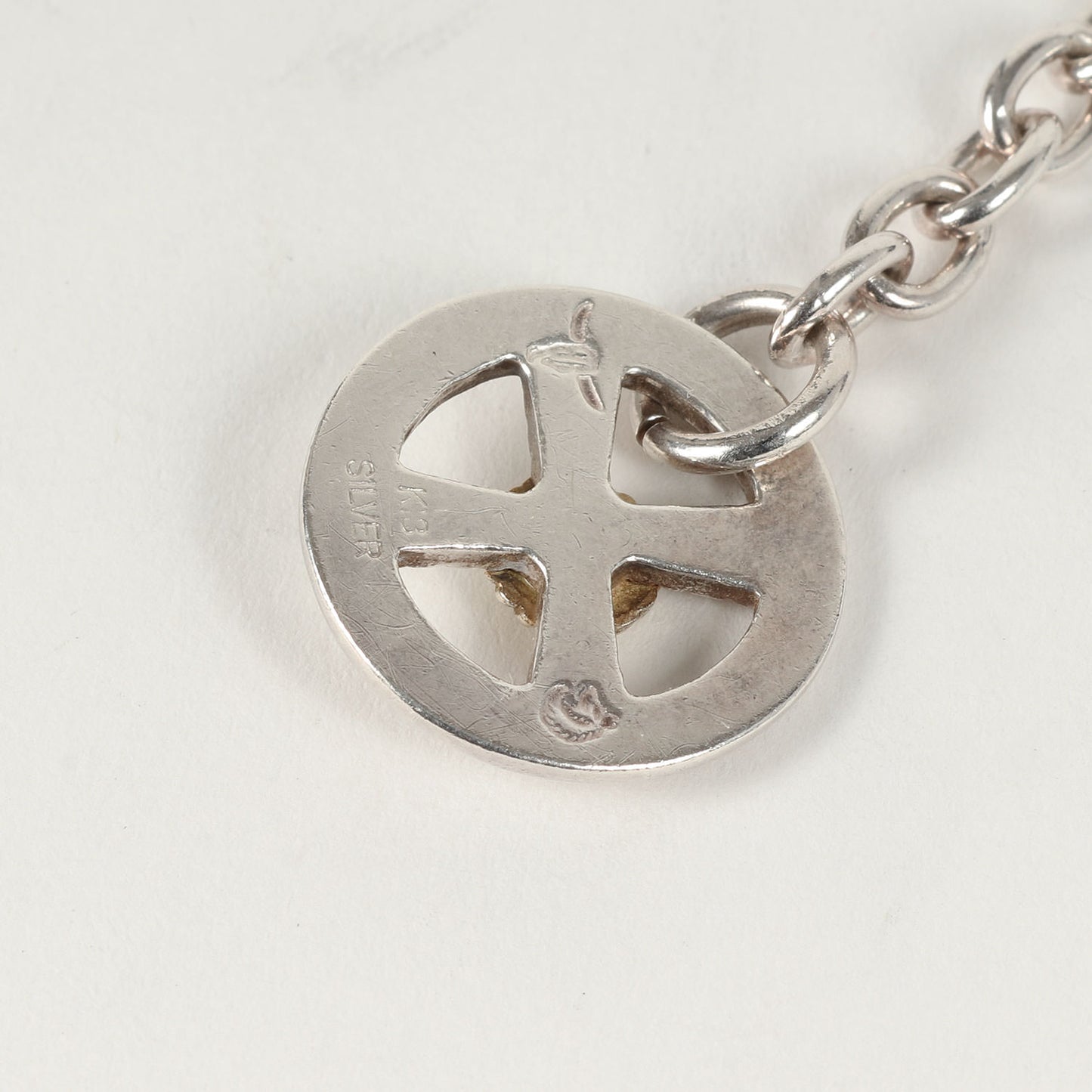 金縄目ターコイズ ネイティブホイール付き イーグルフック 太丸チェーン