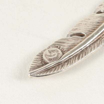 プレーン シルバー フェザー