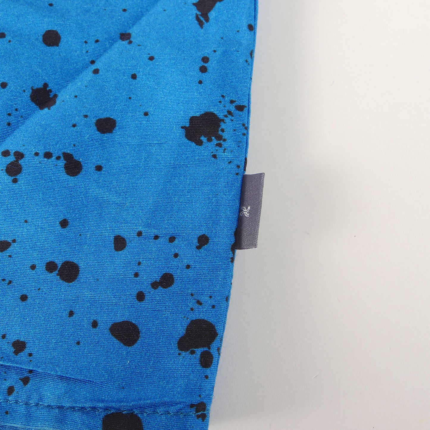25SS スプラッター柄 コットン/シルク オープンカラー 半袖シャツ(S/S SPLATTER SHIRT)